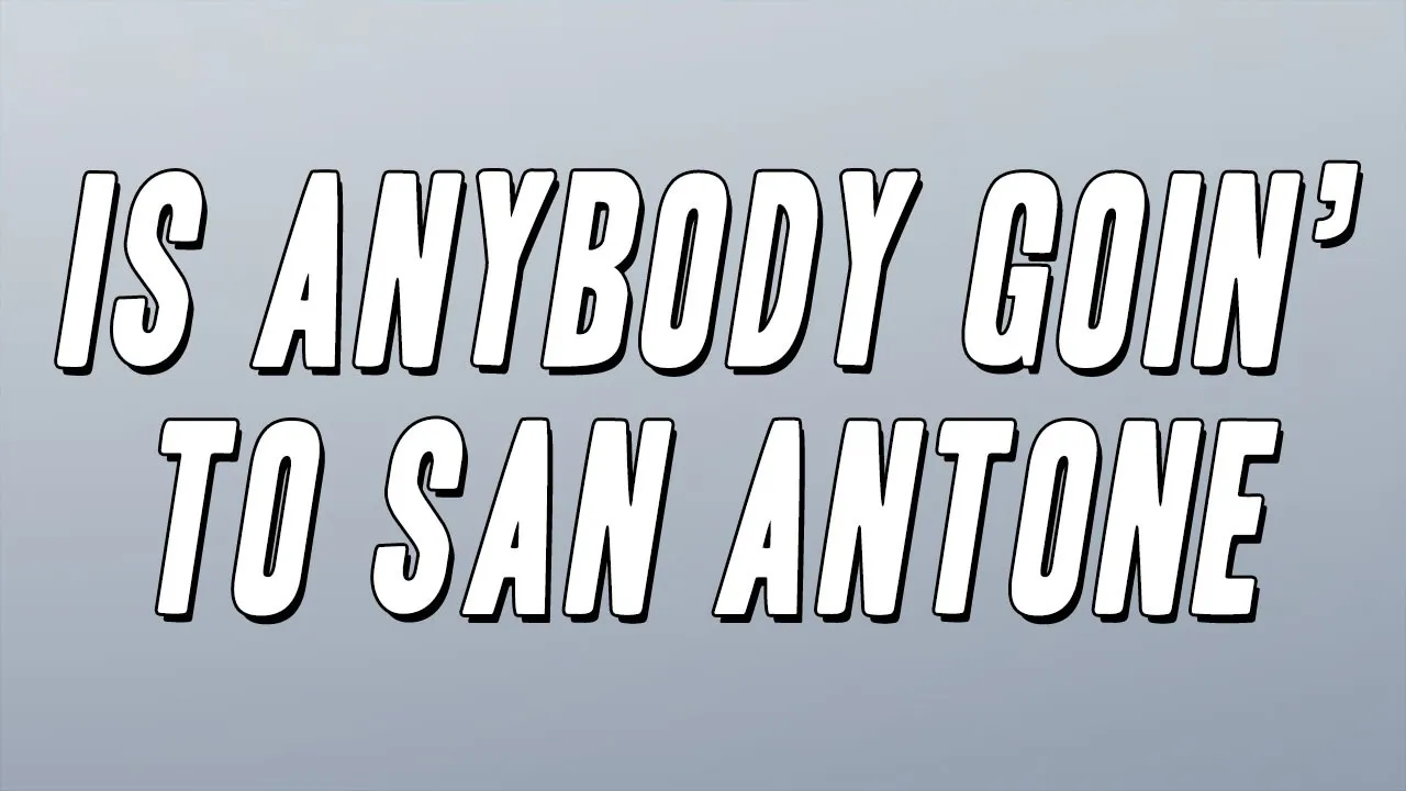 Charley Pride - Is Anybody Goin’ to San Antone (Lyrics) Charley Pride - Is Anybody Goin’ to San Antone (Lyrics)