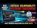 Bug Bounty Series Host Header Injection Password Reset Poisoning Account Takeover