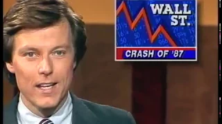 the 1987 stock market crash original news report