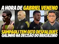 Download Lagu A HORA DE GABRIEL VENENO • SAMPAOLI TEM DESFALQUES • GALINHO NA FINAL | CAFÉ COM GEVES