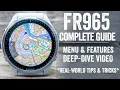 Garmin Forerunner 965 The Complete Beginners Guide