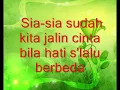 LastChild - Tiada Lagi (lirik)
