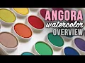 Angora Opaque Watercolor Overview Mixed Media Painting How-to