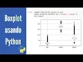 Learn how to create a boxplot using Python Python for Machine Learning course - Lesson 20