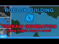 ROBLOX Studio Terrain Creation for your Game - Height Map Color Map Terrain Generation