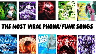 THE MOST POPULAR PHONK FUNK SONGS OF 2025 