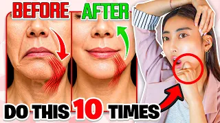 This Muscle Is Pulling Your Face Down! The Only Face Exercises That Actually Lift Marionette Lines