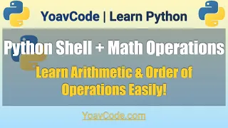 Python for Beginners - Arithmetic Operations Expressions in Python Lesson 4 Free Full Course