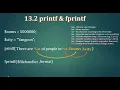 108 Printf fprintf