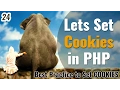 How to set PHP Cookies with best practice Learn PHP in Hindi Urdu