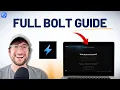 The ultimate guide to Bolt new Build apps with AI step-by-step
