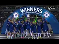 Chelsea lift the 2020/21 Champions League trophy! Winners for a second time!
