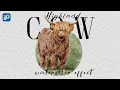 Download Lagu SPEEDPAINT HIGHLAND COW | Ibis Paint Watercolor Effect | SketchZa
