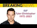 General Hospital Tyler Christopher is Gone