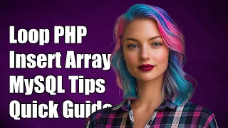 How to Loop and Insert PHP Multi-Dimensional Array into MySQL Database