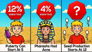 Comparison: Facts About Puberty You Didn't Know