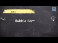 Bubble Sort DSA Iterative Recursive code - period