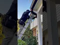 Black Gutter on White House