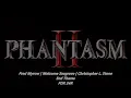 End Theme - Fred Myrow | Malcome Seagrave | Christopher L. Stone - Phantasm II