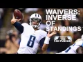 How To Play Fantasy Football Waiver Wire Inverse order of standings