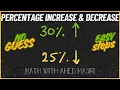 How to Calculate Percentage Increase and Decrease