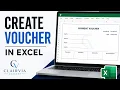 Create a Professional Payment Voucher in Excel Easy Smart