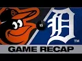 Alexander Mercer lead Tigers past O s Orioles-Tigers Game Highlights 19s