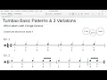 Tumbao Conga Groove Basic Patterns 3 Variations