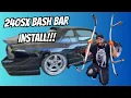 SPIRIT REI S13 240SX Bash bar install review