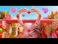 Valentine Candy Land Mesmerizing Ambience with Soothing Music