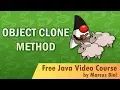 Java for Beginners 19 - Object clone method