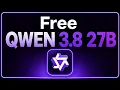 Use Qwen 3 8 27B for FREE in VS Code Full Setup