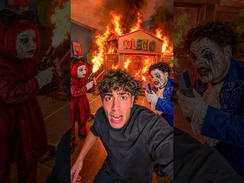 LOS MUÑECOS MALDITOS DESTRUYERON EL COLEGIO DE CARTON DE ALEJO IGOA