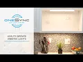 OneSync Lights Operation