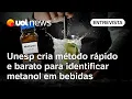 Download Lagu Intoxicação por metanol: Unesp cria método rápido e barato para detectar substância em bebidas