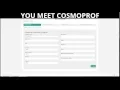 YOU MEET COSMOPROF - Registration