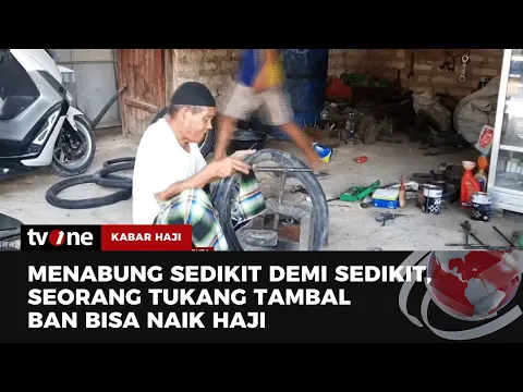 Menabung 57 Tahun, Tukang Tambal Ban Ini Berangkat Haji