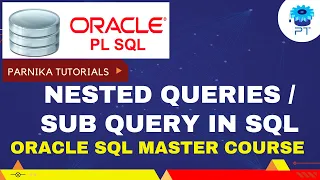 SQL Sub Query and Nested Queries SQL queries Tutorial 2023 Parnika Tutorials