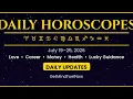 Weekly Horoscope July 19 25 2026 All 12 Zodiac Signs This Week Love Career Money
