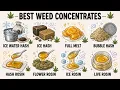 Every Weed Concentrate Ranked Explained Beginner to Expert