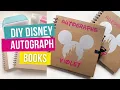 DIY Disney Autograph Book - Easy Cricut Joy Project