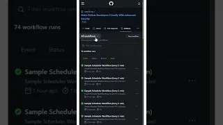 Create a manual dispatch workflow in GitHub