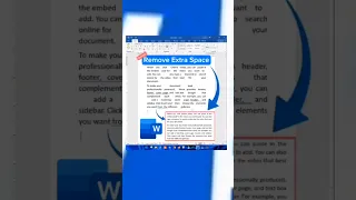 Remove Extra Space From The Paragraph In MS Word Clear Extra Space Msword 