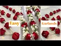Download Lagu Wedding Garlands || Fresh Roses 🌹 learn How to make it