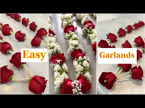 Download MP3 Wedding Garlands || Fresh Roses 🌹 learn How to make it