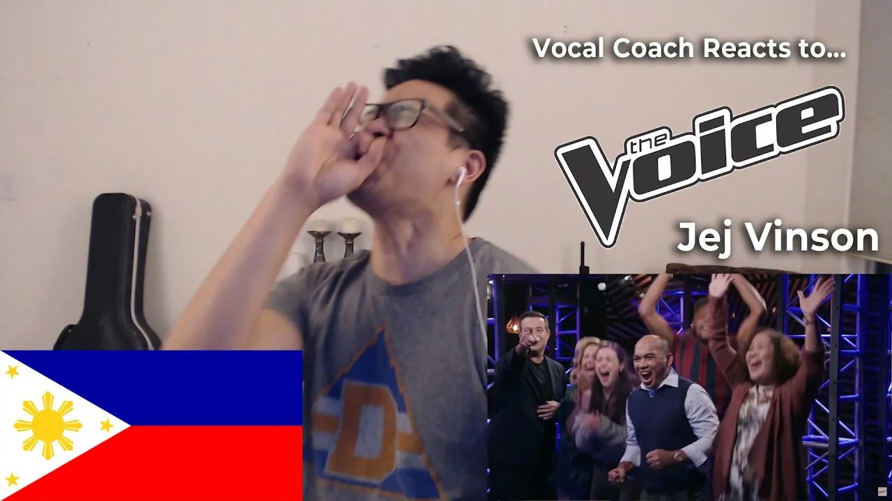 Vocal Coach Reaction to Jej Vinson on The Voice!