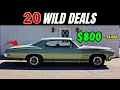 20 Owner-Sold Classics You Can Buy Today for 800 to 8 000