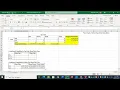 Unit 1 Excel Project Calculating Conditional Probabilities