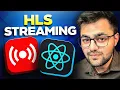 React Streaming with HLS and Adaptive Bit Rate Streaming