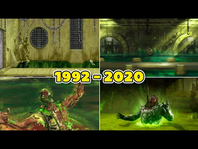 Evolution of THE DEADPOOL STAGE in Mortal Kombat (1992 - 2020)